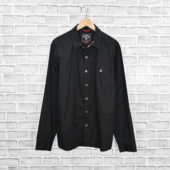 IRON and Resin x Jackthreads Men's Union Shirt In Black size 2XL NWT - Picture 1 of 7